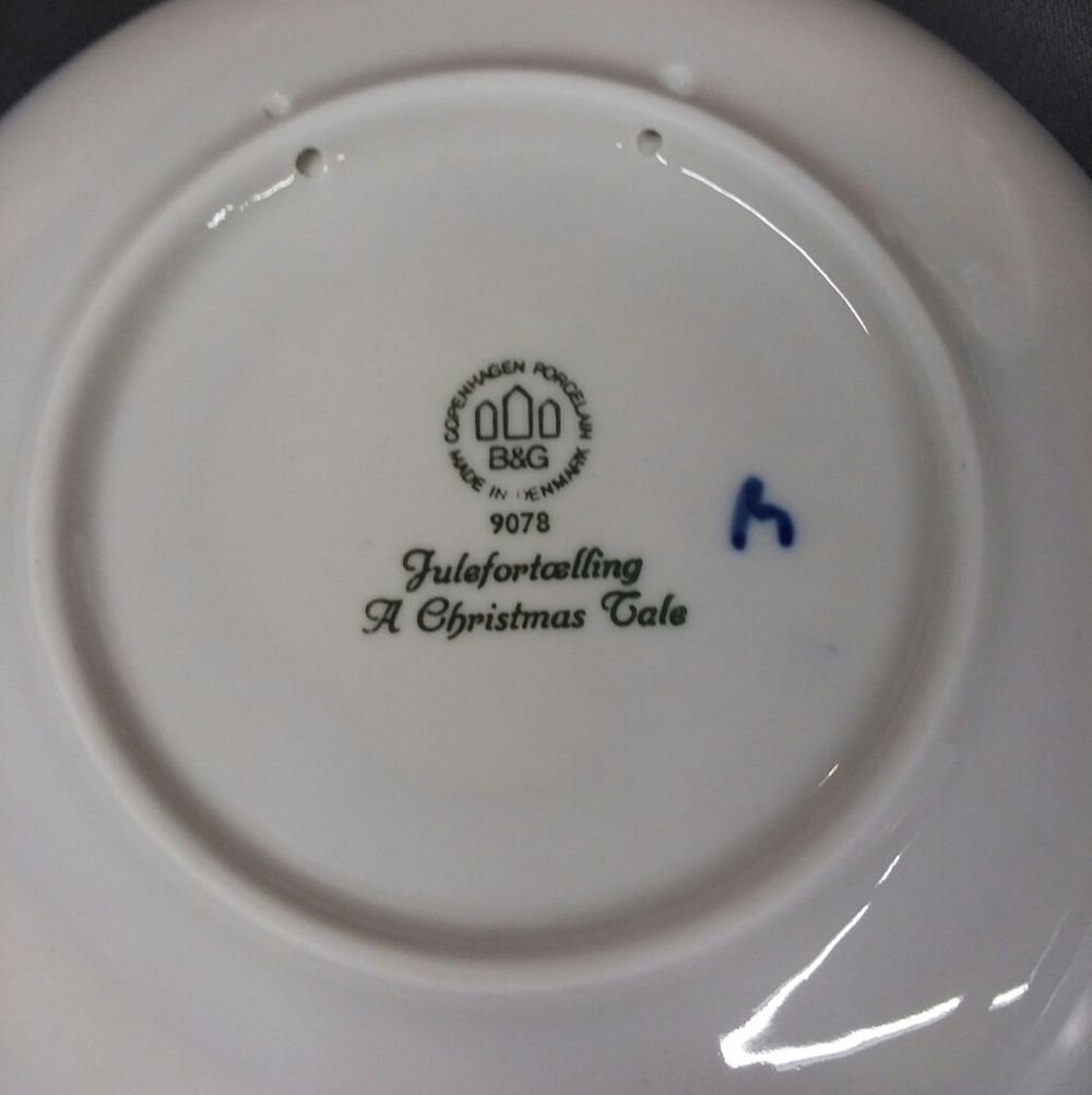 NWB Bing & Grondahl Holiday Collectors Plate 1978, "A Christmas Tale" - Picture 4 of 10
